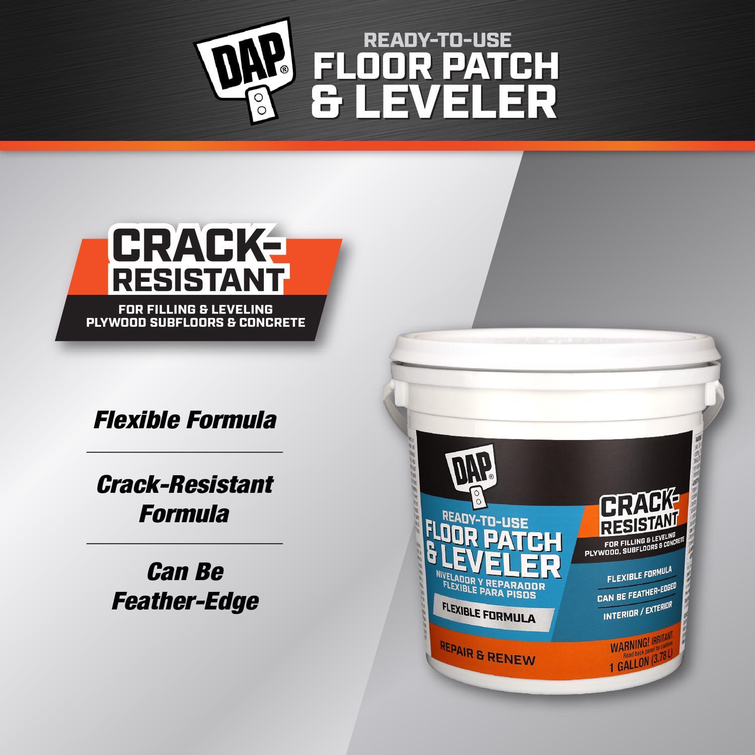 DAP Flexible Floor Ready to Use Gray Patch and Leveler 1 gal
