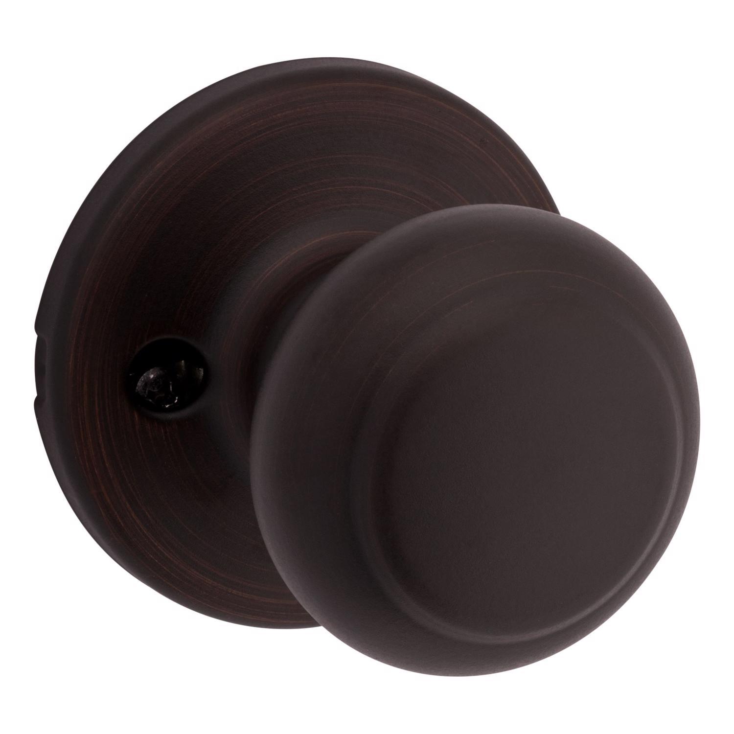 Kwikset Cove Venetian Bronze Dummy Knob