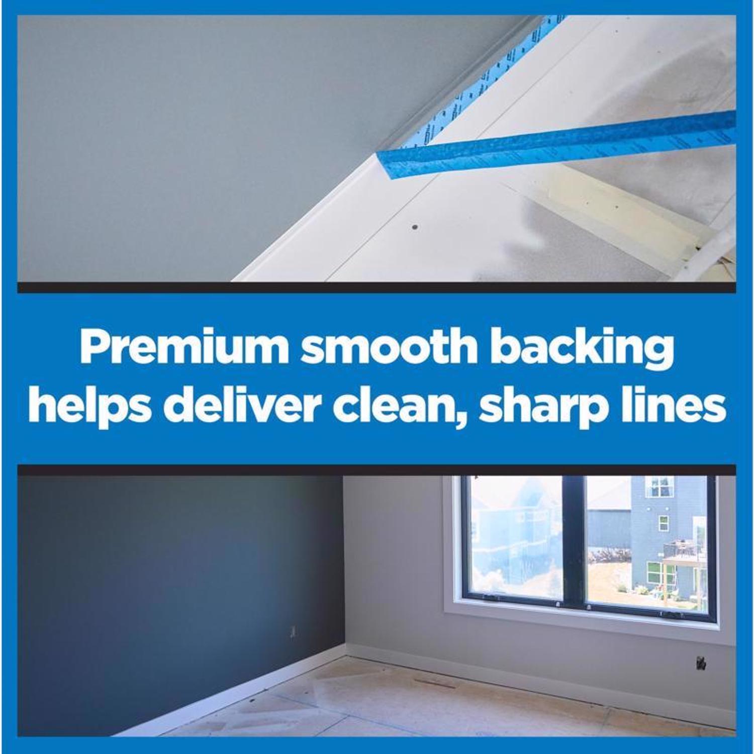 ScotchBlue Edge-Lock 0.94 in. W X 60 yd L Blue Medium Strength Painter's Tape 1 pk