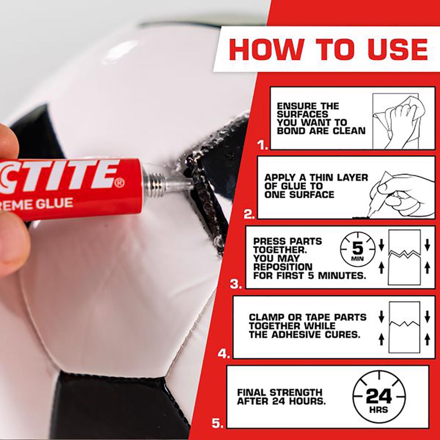 Loctite Extreme High Strength Clear Glue 0.6 oz