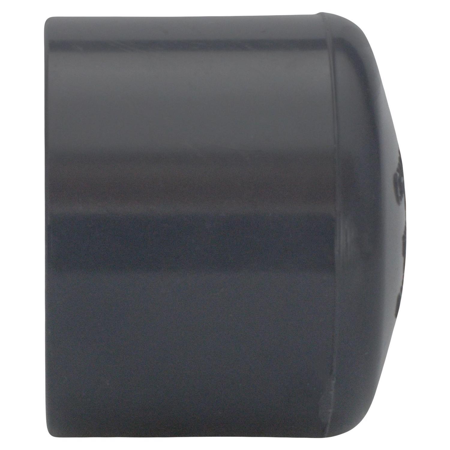 Charlotte Pipe Schedule 80 1 in. Slip PVC Cap 1 pk