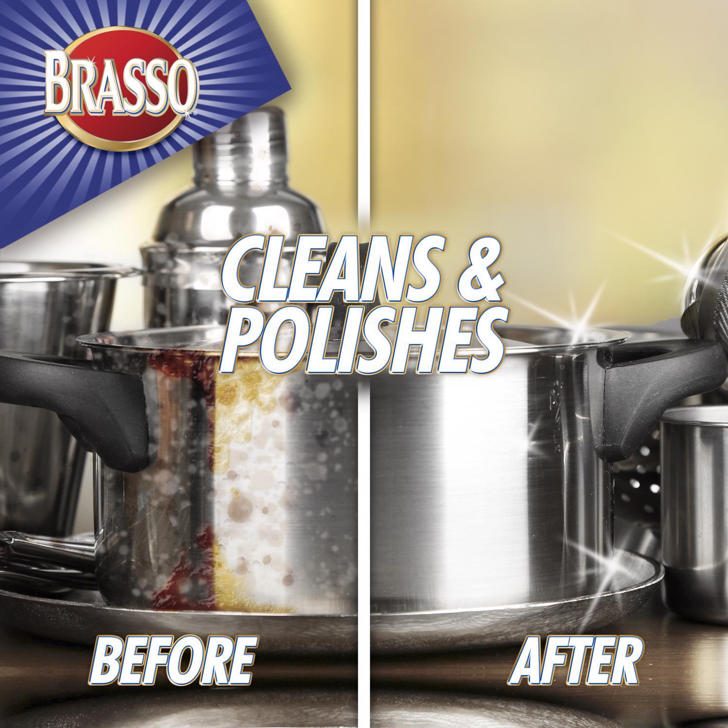 Brasso No Scent Metal Polish 8 oz Cream