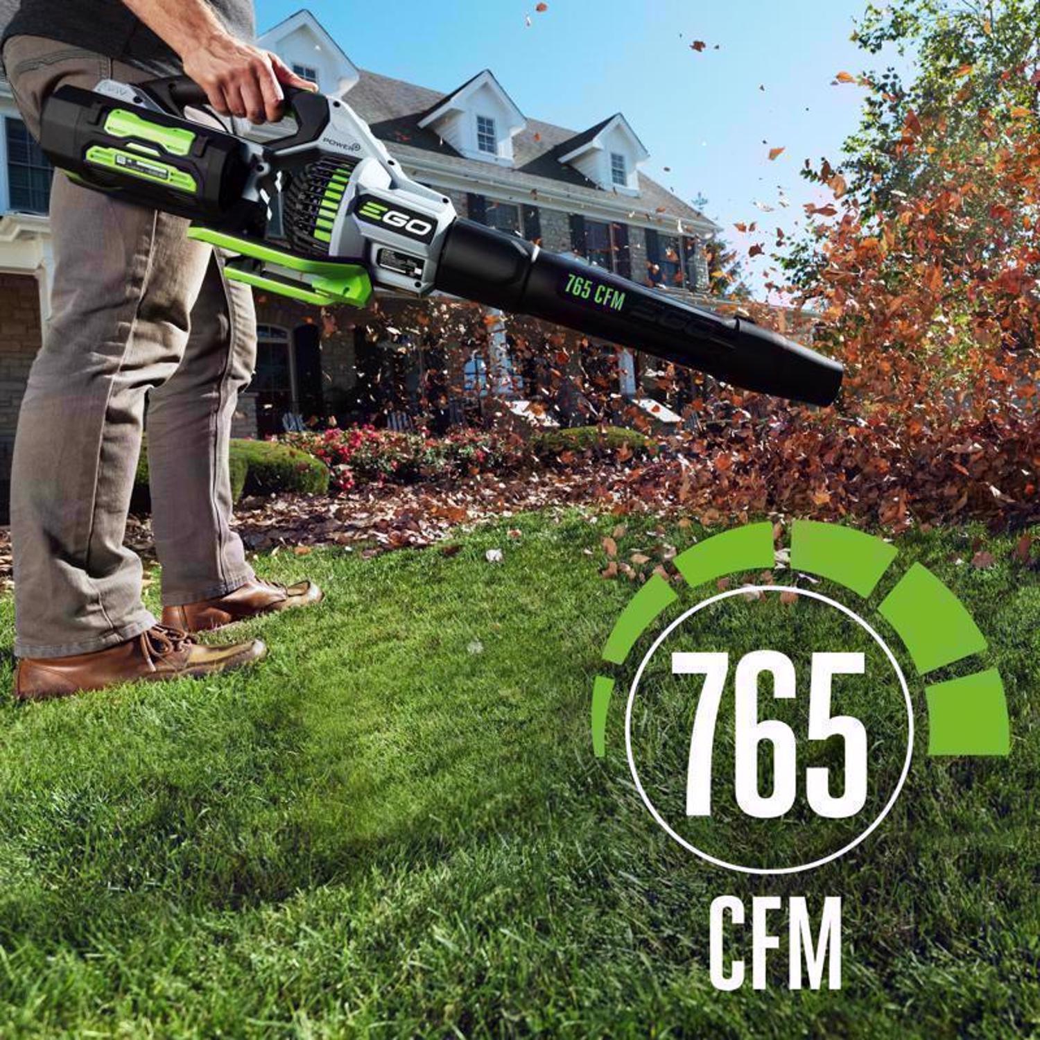 EGO Power+ LB7654 200 mph 765 CFM 56 V Battery Handheld Leaf Blower Kit (Battery & Charger) W/ 5.0 AH BATTERY