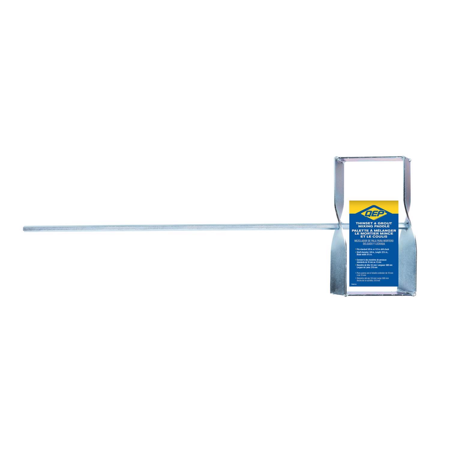 QEP Steel Grout Mixing Paddle 23.5 in. L