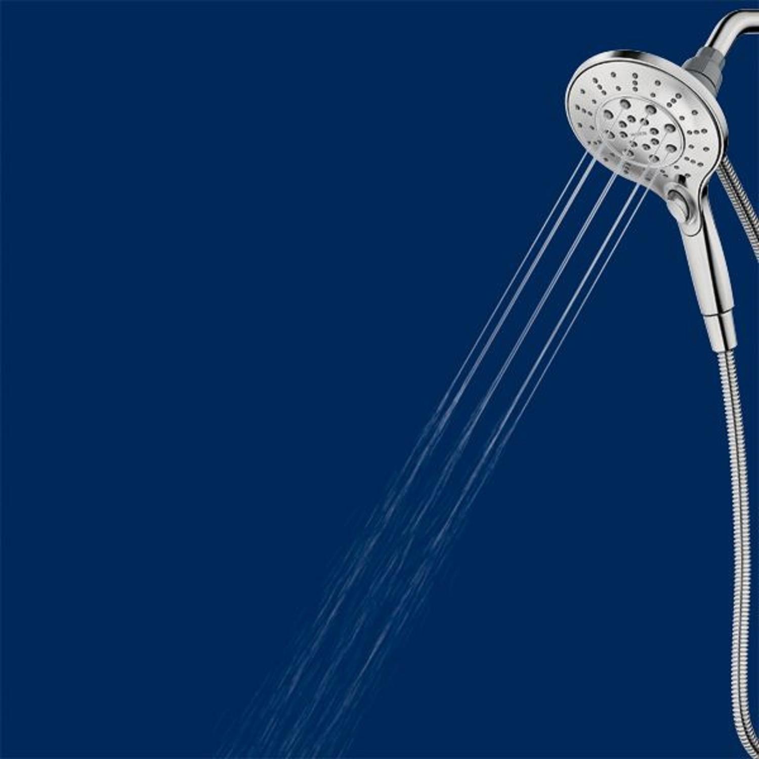 Moen Engage Chrome 6 settings Handheld Showerhead 1.75 gpm