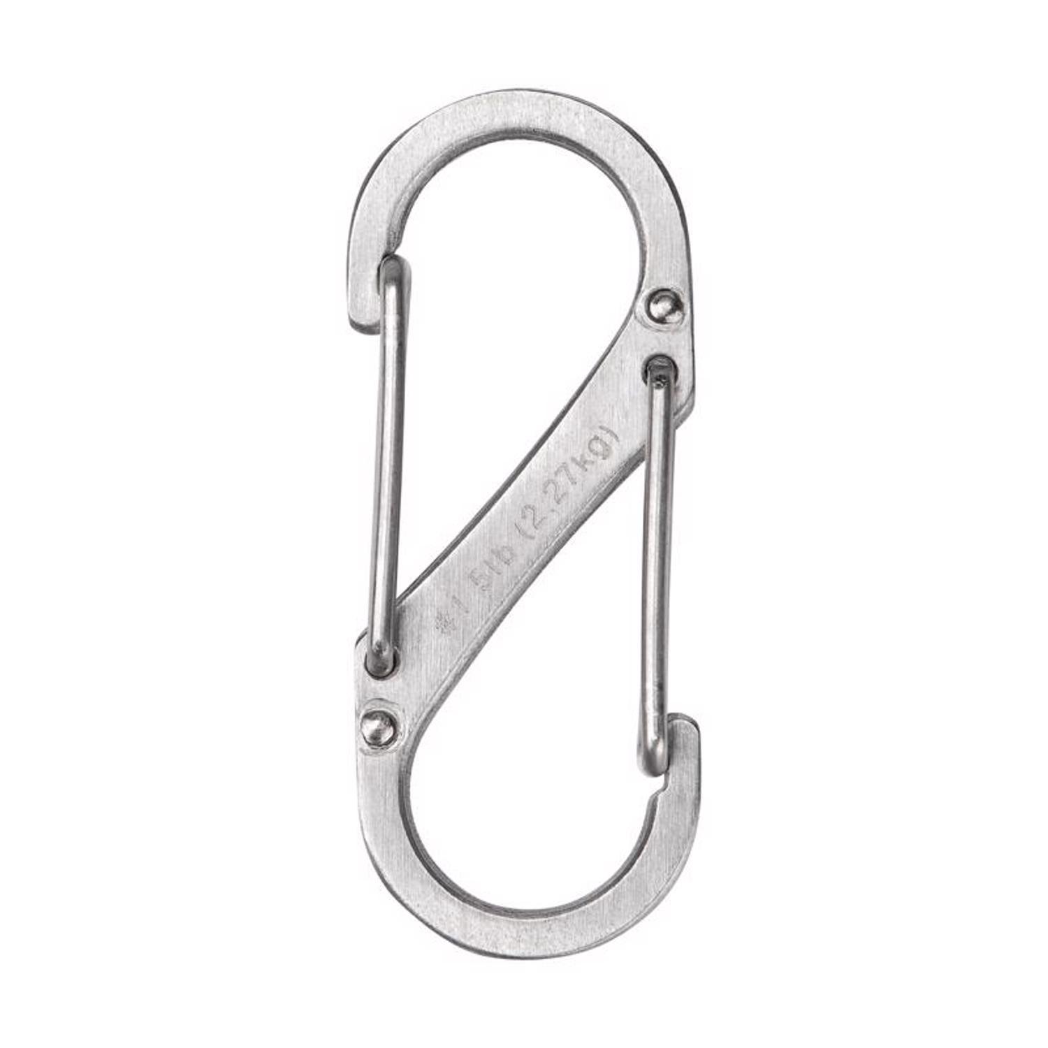 Nite Ize S-Biner Stainless Steel Silver Dual Carabiner S-Biner
