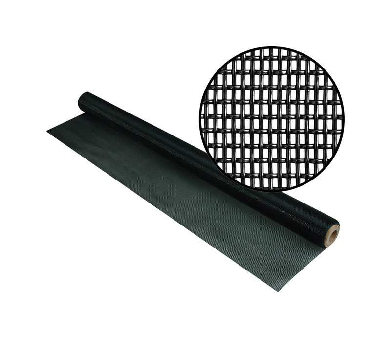 Phifer Wire 36 in. W X 84 in. L Black Polyester Pet Screen Cloth