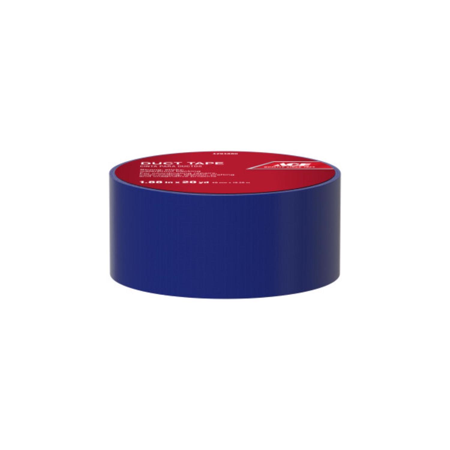 Ace 1.88 in. W X 20 yd L Blue Solid Duct Tape