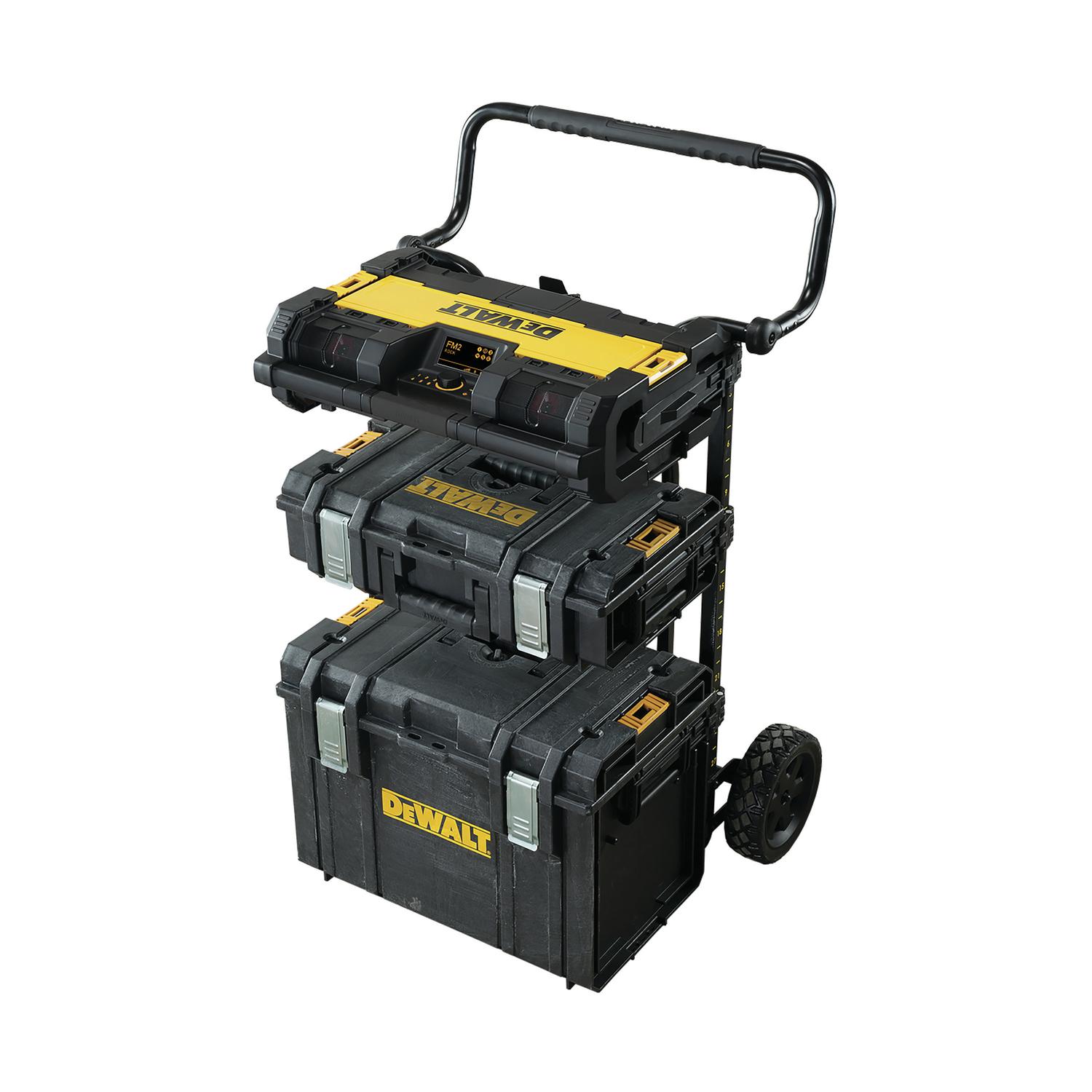 DeWalt ToughSystem 20 V Lithium-Ion Worksite Radio and Charger 1 pc