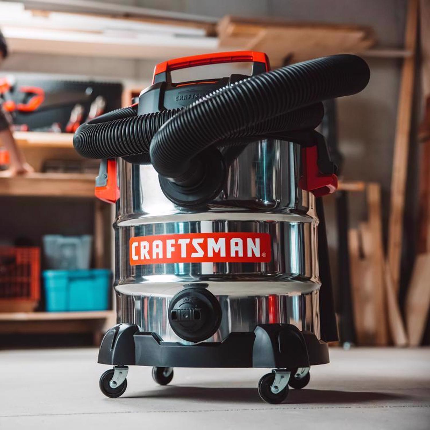 Craftsman 10 gal Corded Wet/Dry Vacuum 120 V 6 HP