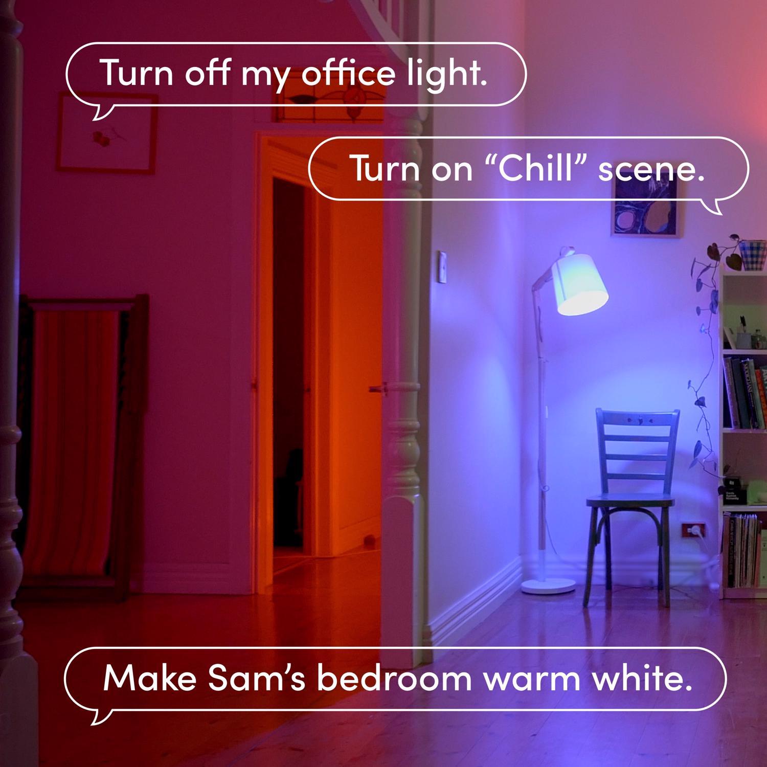 LIFX Smart Home A19 E26 (Medium) Smart-Enabled LED Bulb Color Changing 60 Watt Equivalence 1 pk