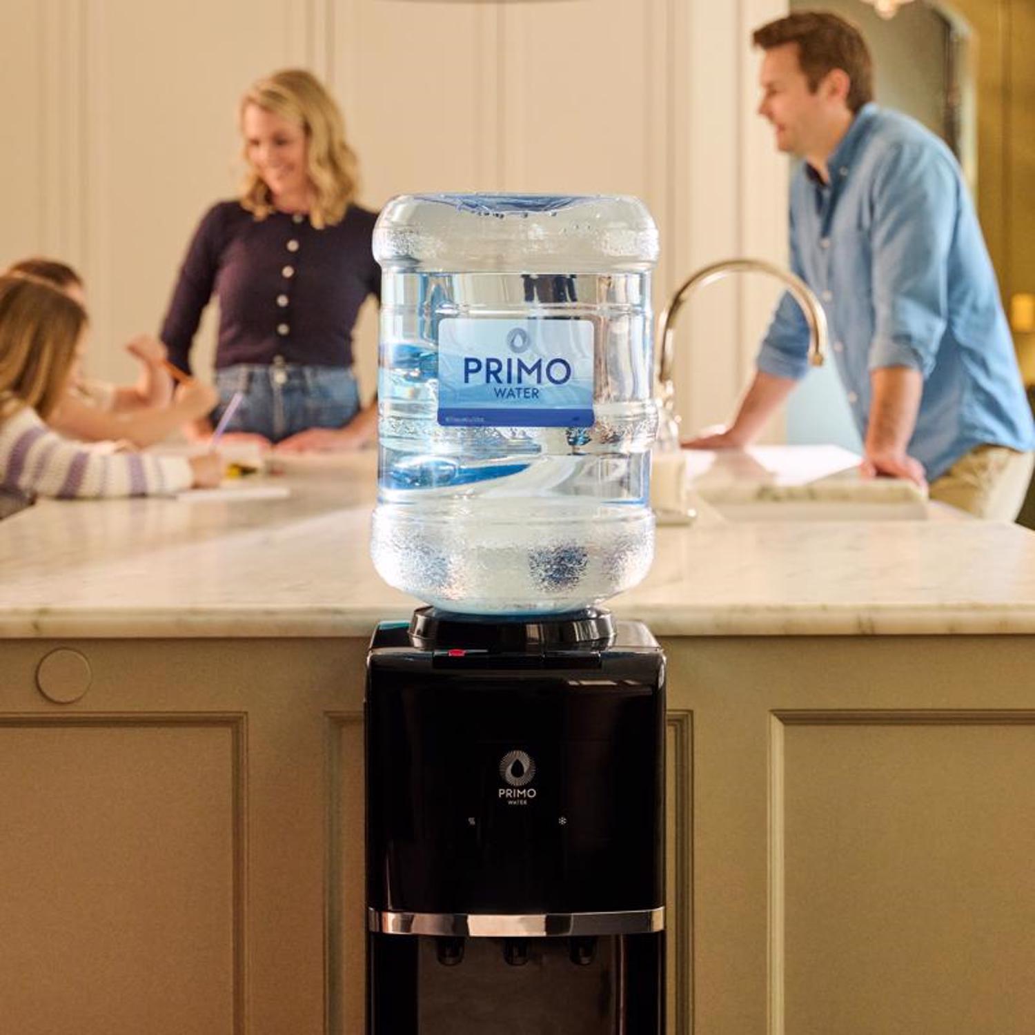 Primo Water Deluxe 3-5 gal Black Water Dispenser Plastic