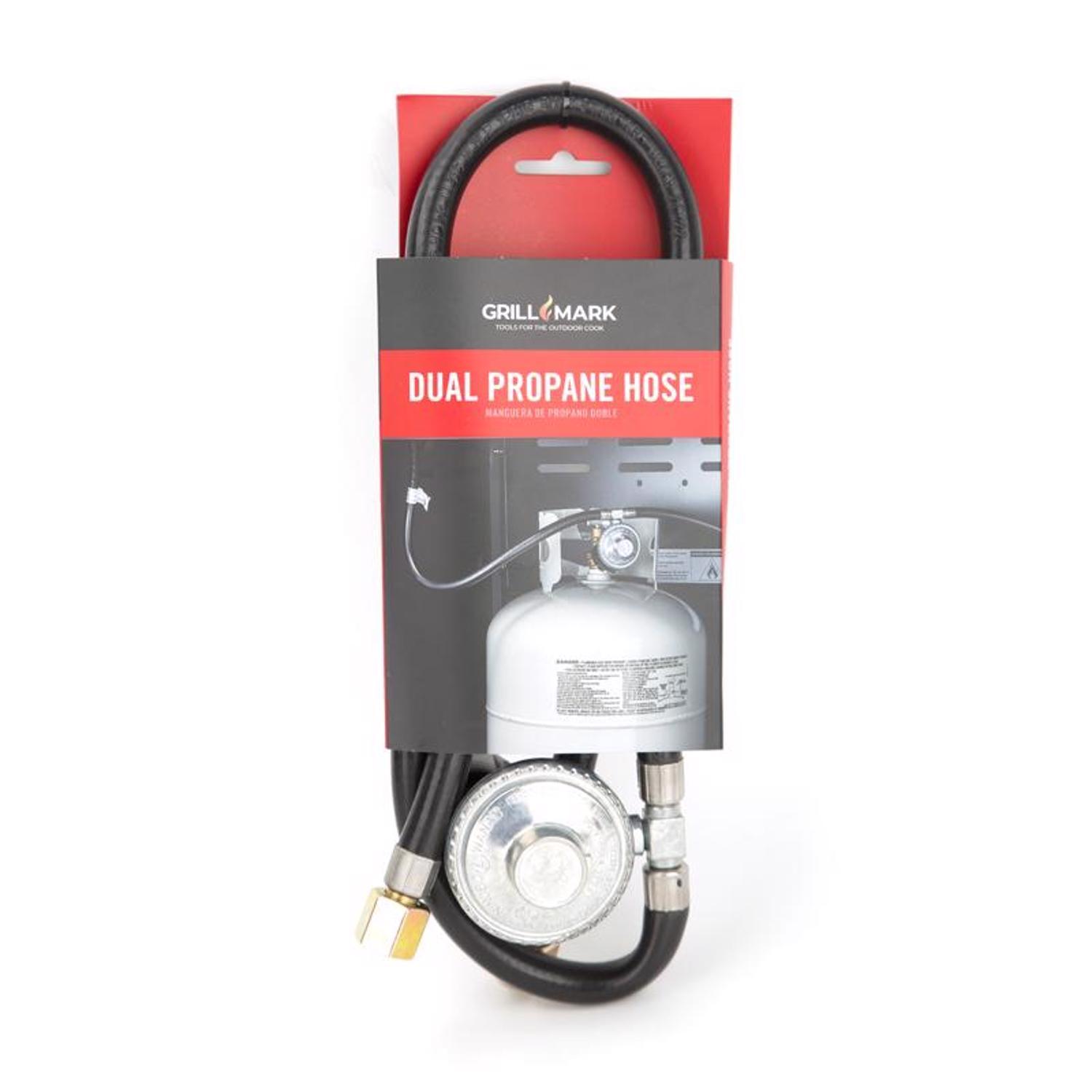 Grill Mark Rubber Hose and Regulator 21 in. L For Universal