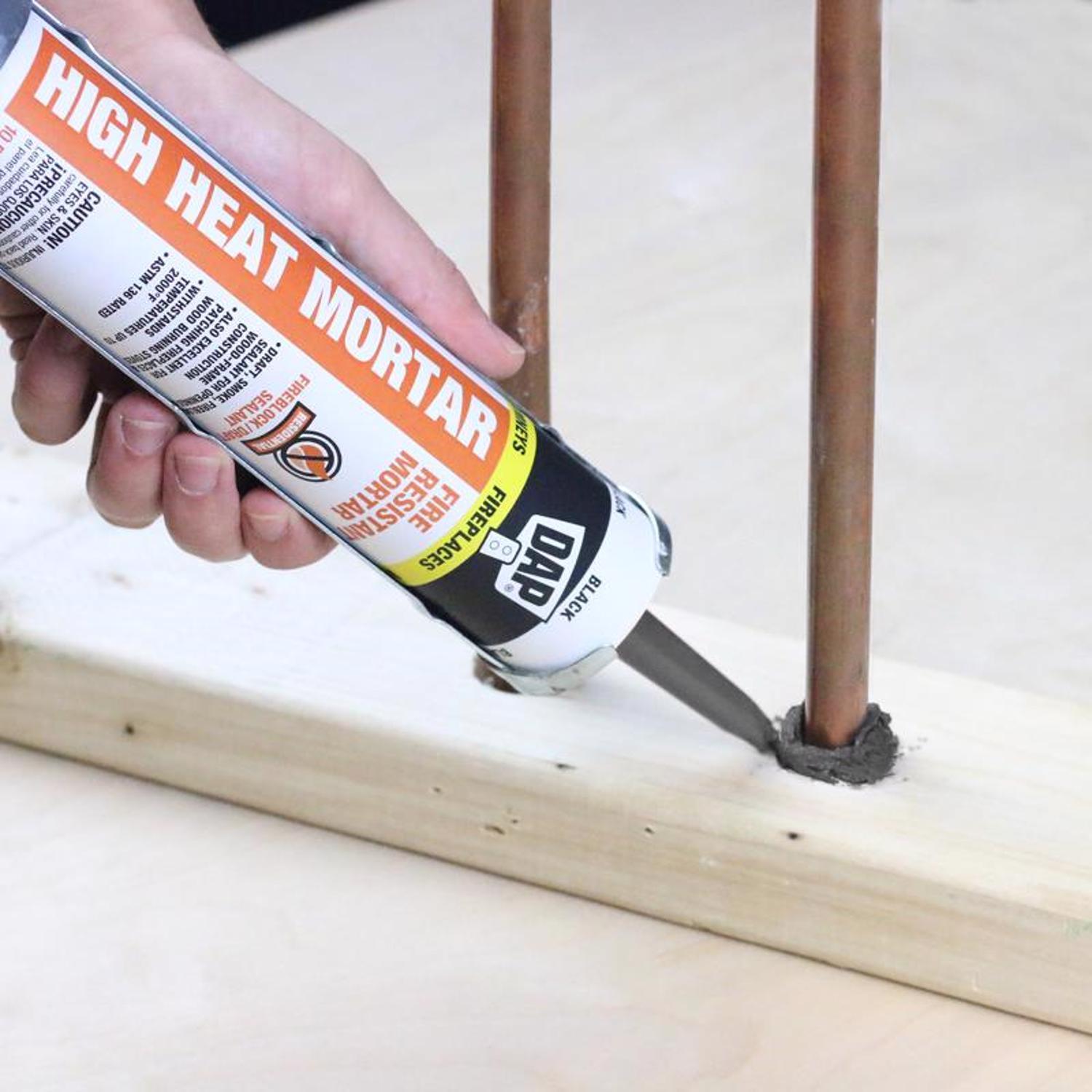 DAP Black Silicate Fire Resistant Caulk 10.1 oz