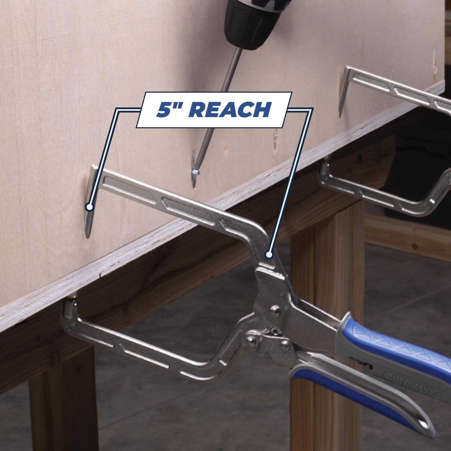 Kreg Automaxx 5 in. X 5 in. D Right Angle Clamp 450 lb 1 pc