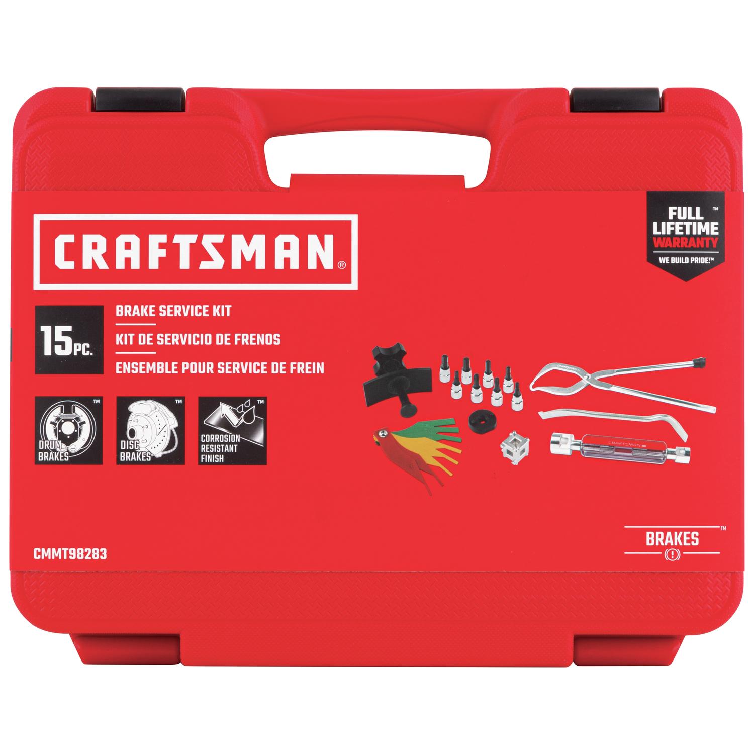 Craftsman 15 pc Brake Service Kit