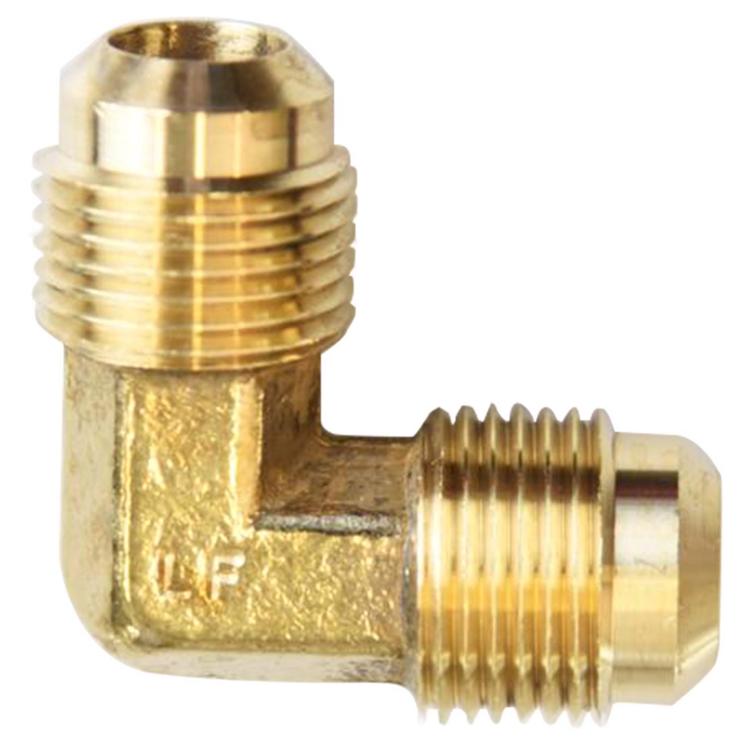 ATC 1/2 in. Flare 1/2 in. D Flare Brass 90 Degree Elbow
