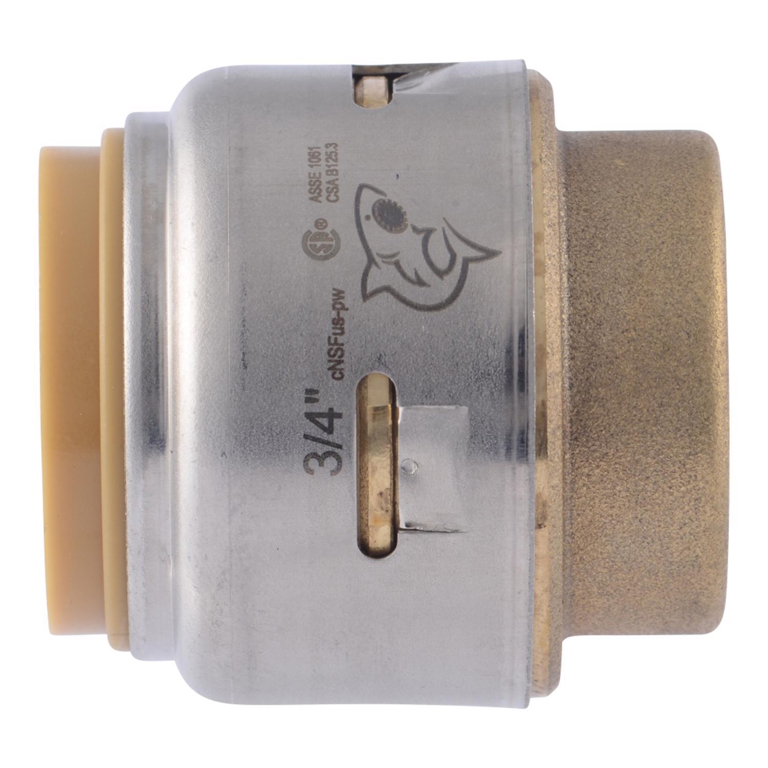 SharkBite Push to Connect 3/4 in. Push X 3/4 in. D Push End Stop