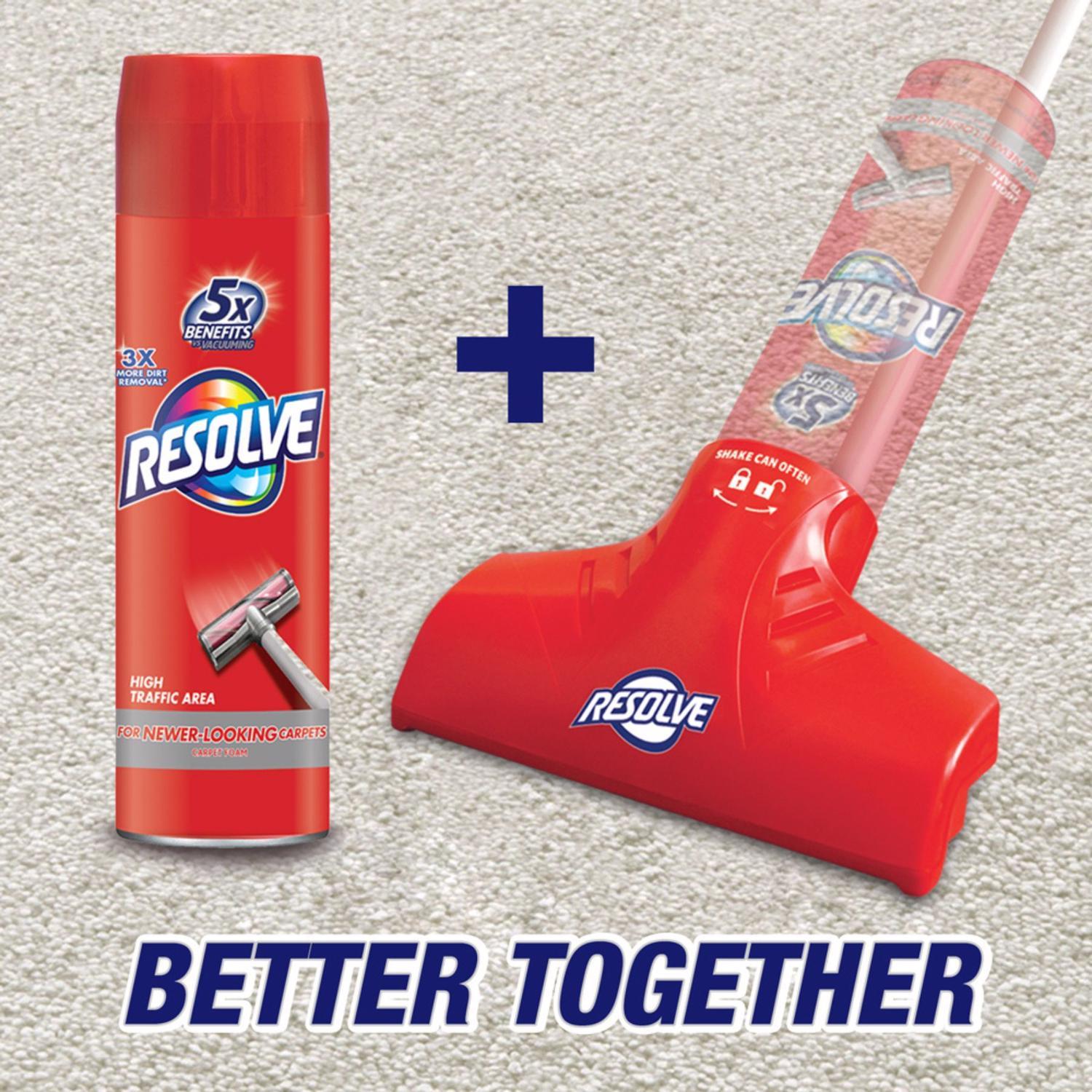 Resolve FOAM RESOLVE Carpet Cleaner 22 oz Foam
