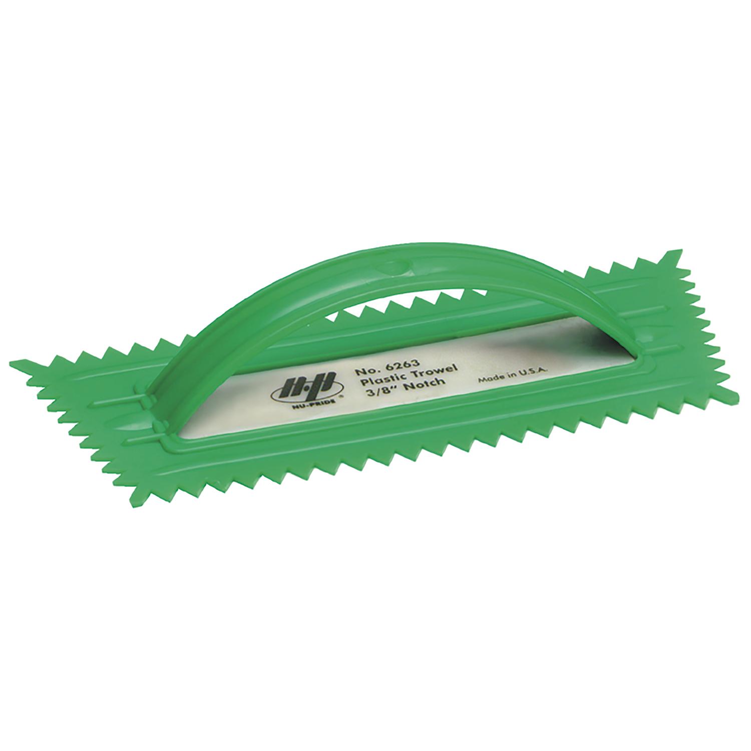 Marshalltown QLT 4-1/4 in. W Plastic Notched Trowel