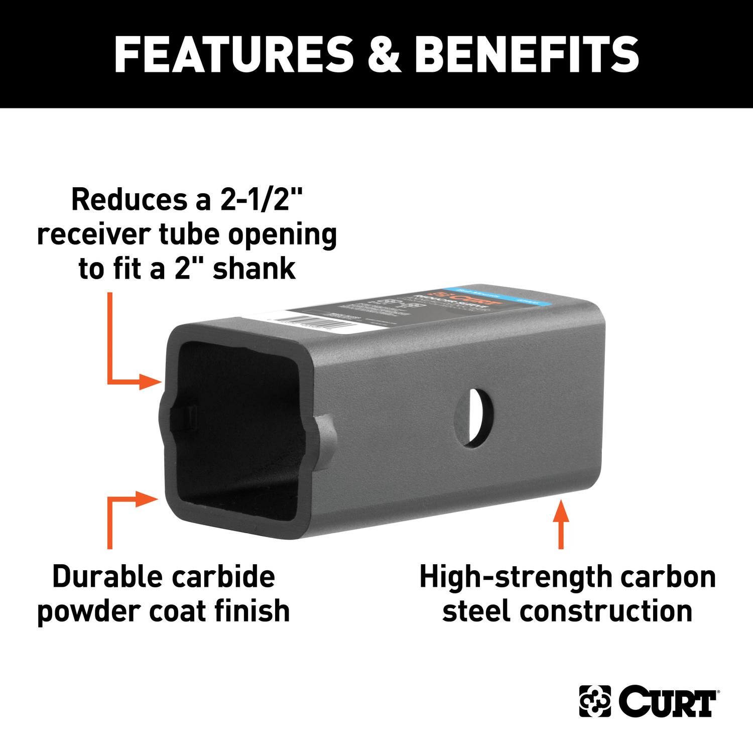 CURT Ball Mount Reducer