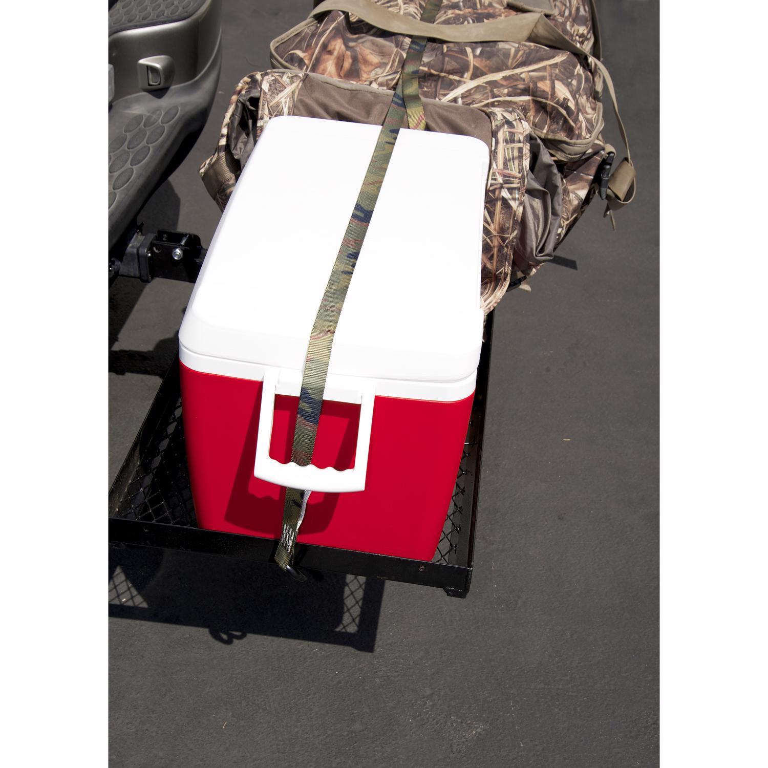 Keeper 1 in. W X 12 ft. L Camo Tie Down w/Ratchet 500 lb 2 pk