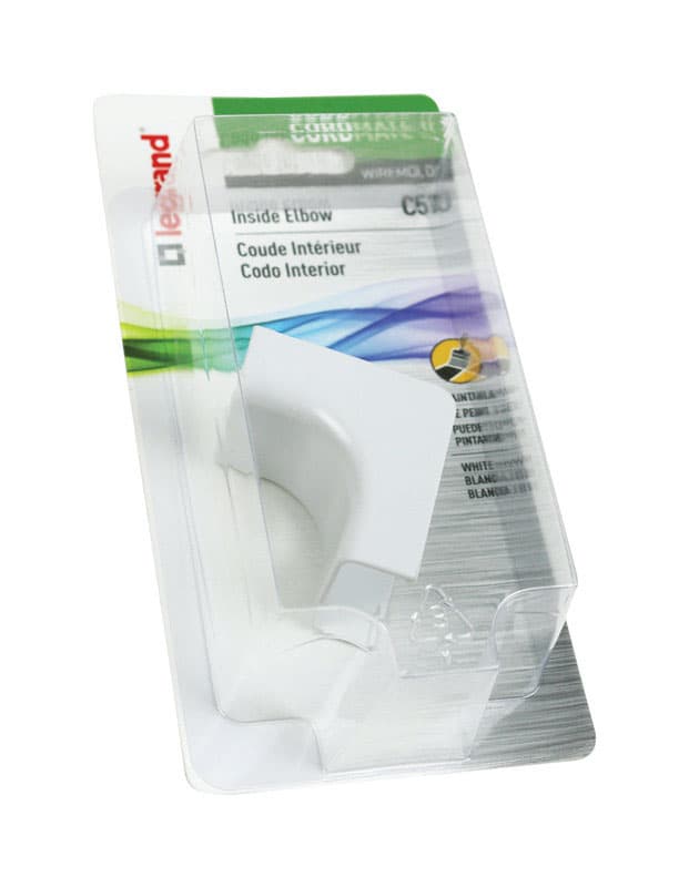 Legrand CordMate II 1.5 in. L Inside Elbow 1 pk