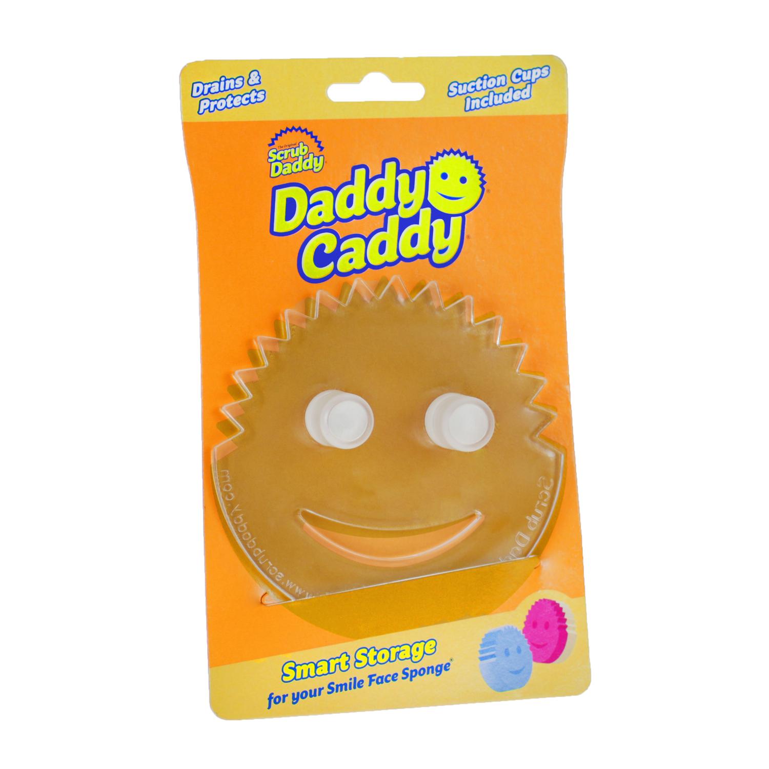 Scrub Daddy Daddy Caddy Heavy Duty Sponge For Household 7.4 in. L 1 pk
