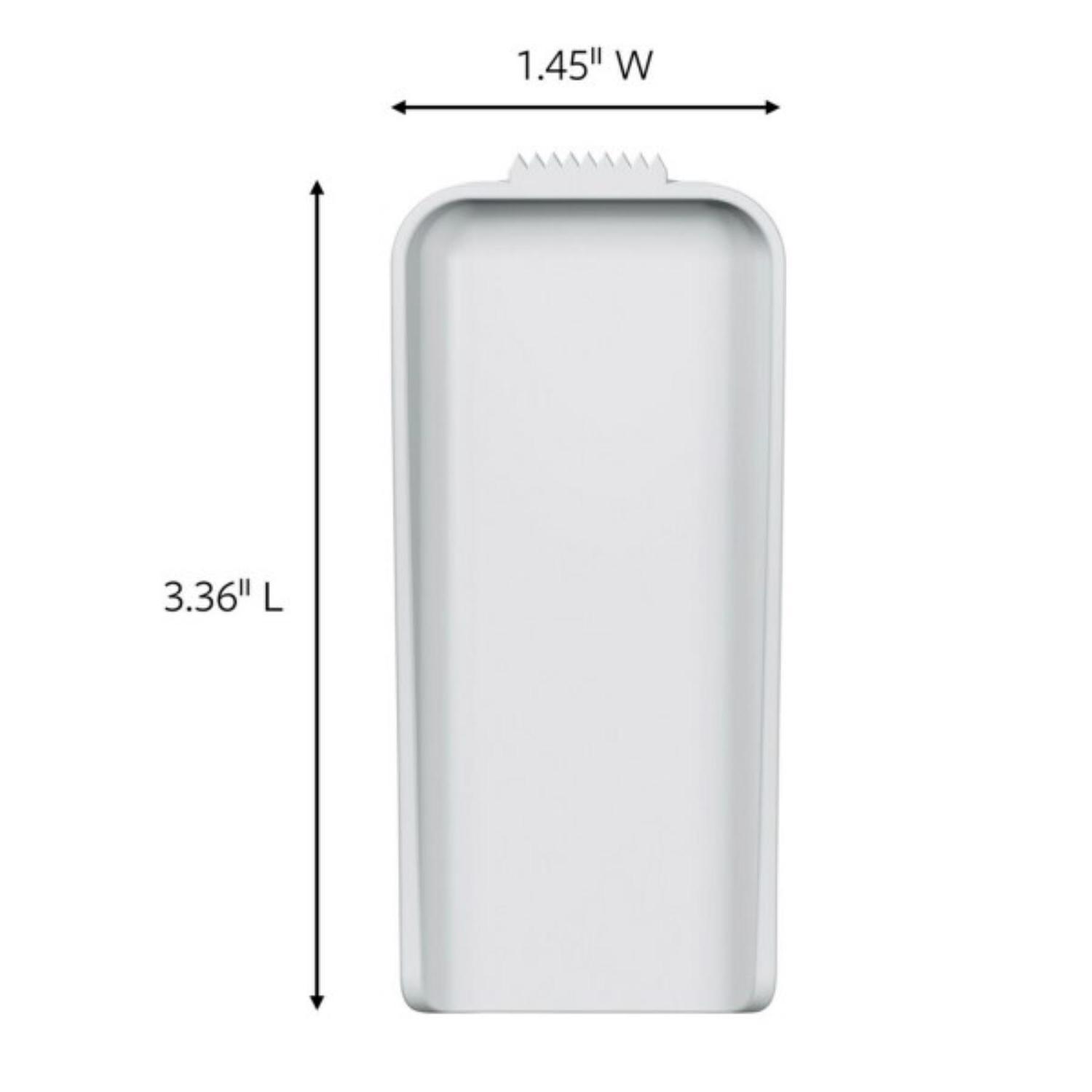 3M Command Plastic Coated White Canvas Picture Hanger 3 lb 1 pk