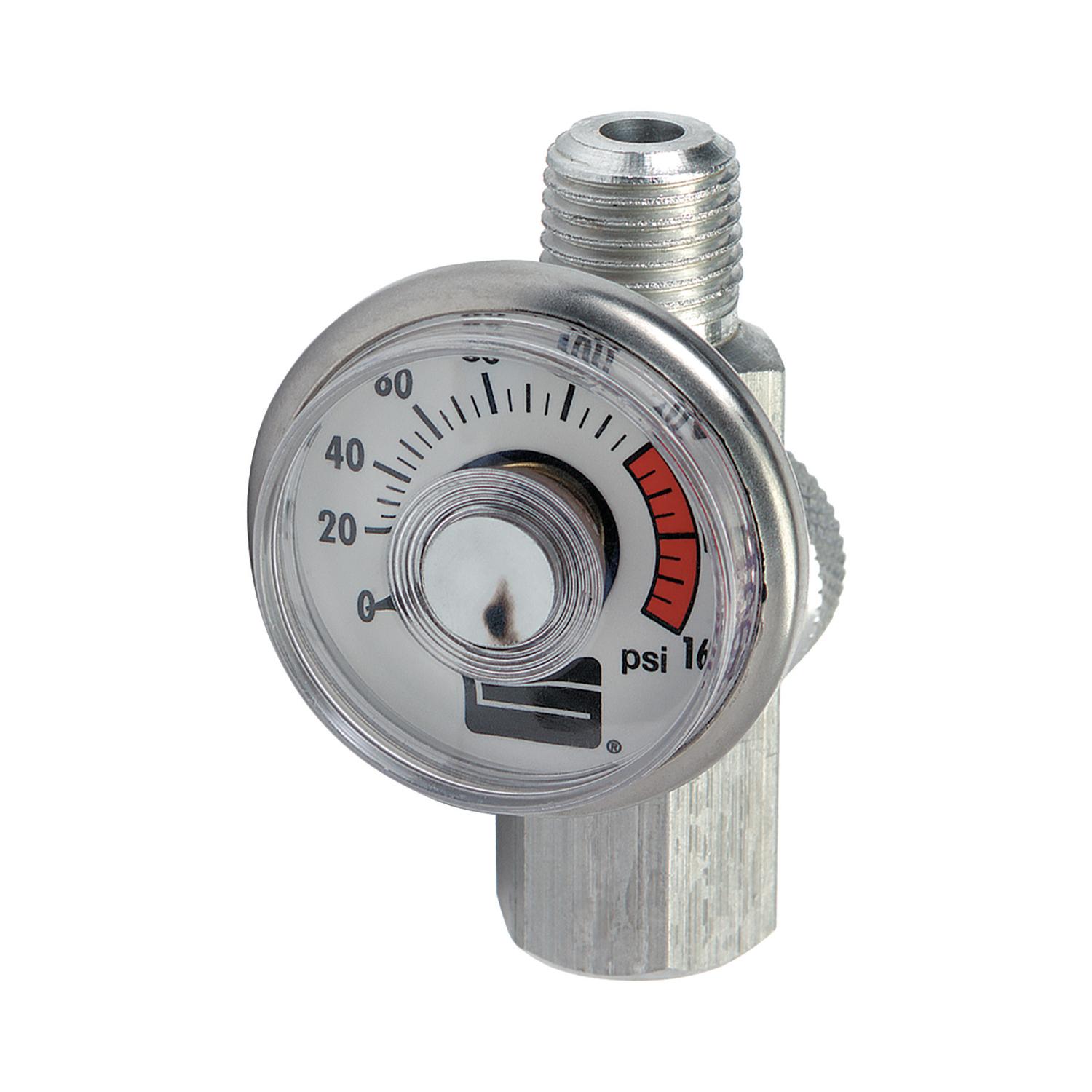 Tru-Flate Steel Air Line Regulator with Gauge 1/4 in. NPT 150 psi 1 pc