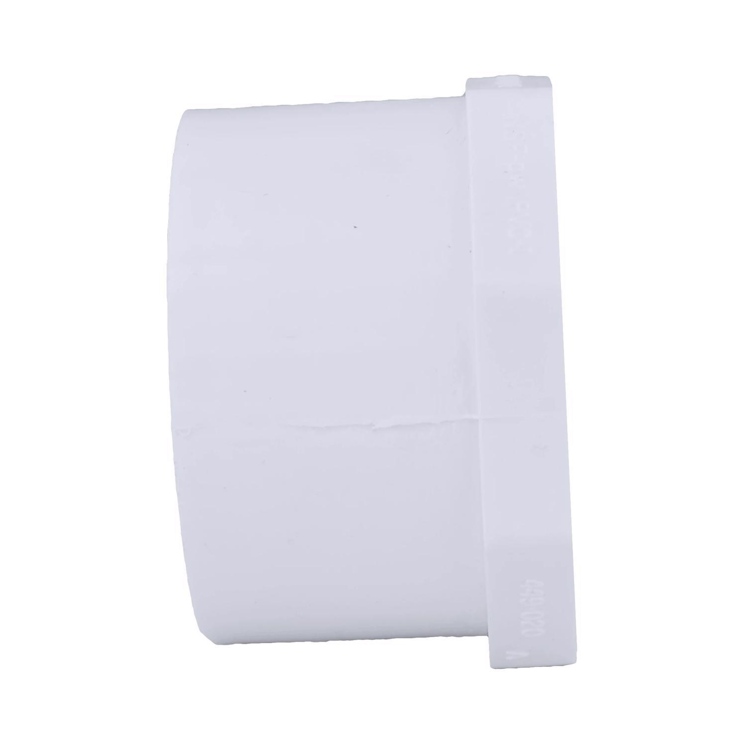 Charlotte Pipe Schedule 40 3/4 in. Spigot X 3/4 in. D Slip PVC Plug 1 pk