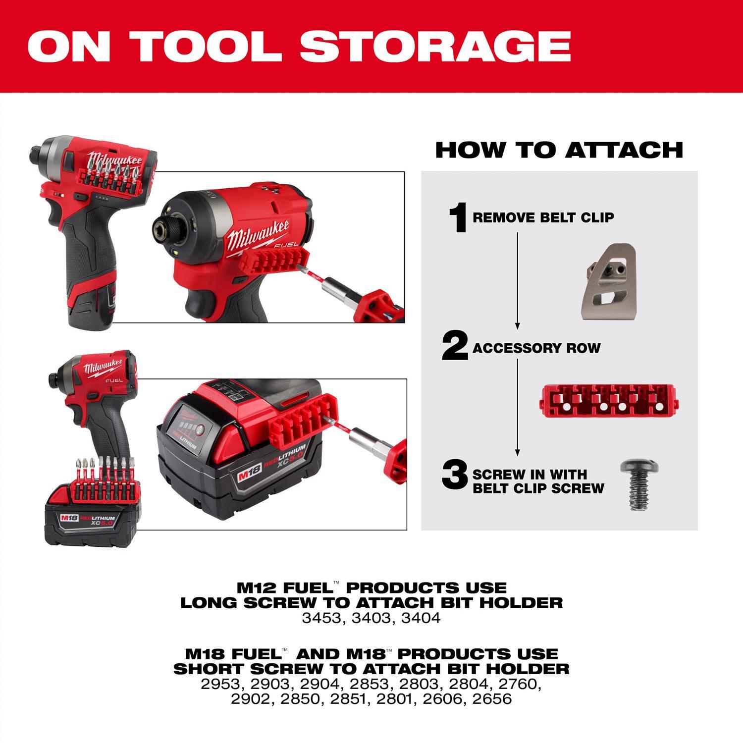 Milwaukee Shockwave Assorted 1/4 in. drive X 4 in. L Impact Driver Bit Set Alloy Steel 100 pc