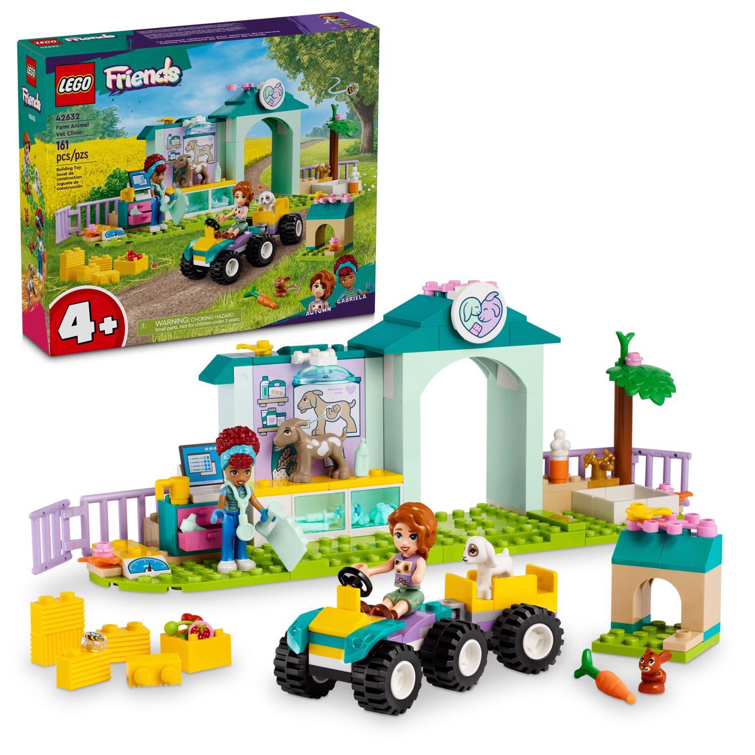 LEGO Friends Farm Animal Vet Clinic Building Set Multicolor