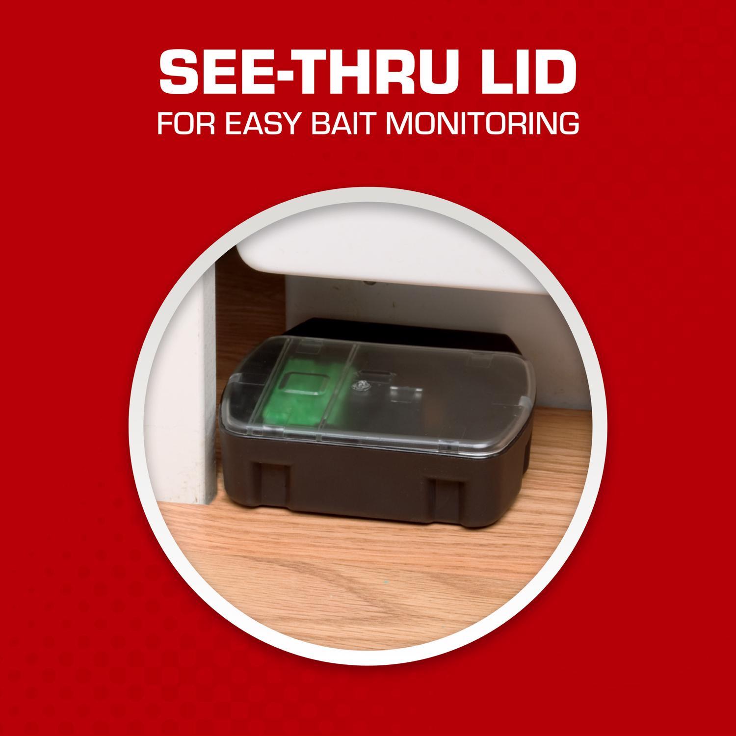 Tomcat Bait Station and Bait Blocks For Mice 4 oz 1 pk
