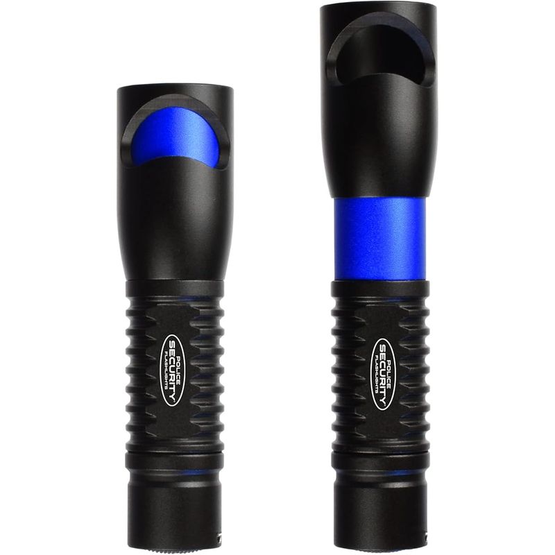 Police Security - Bottle Opener Flashlight, 60 Lumens, Water Resistant