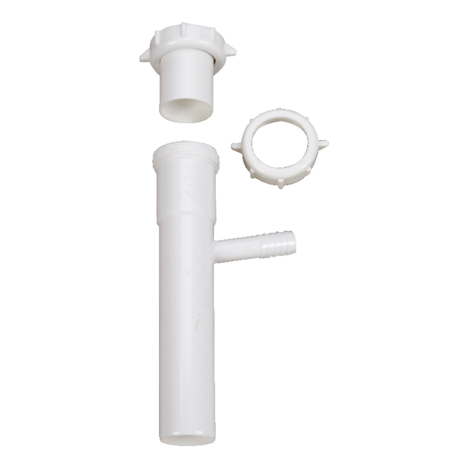 Ace 1-1/2 in. D X 8 in. L Plastic Dishwasher Branch Tailpiece