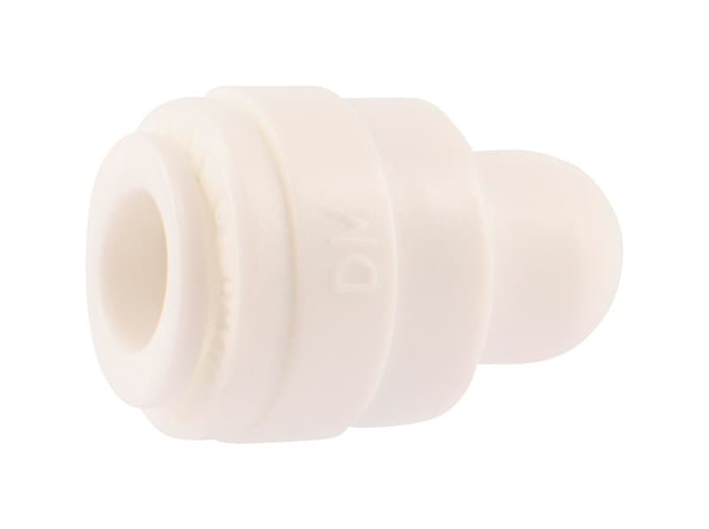 SharkBite 1/4 in. Push Plastic Connector End Cap 1 pk