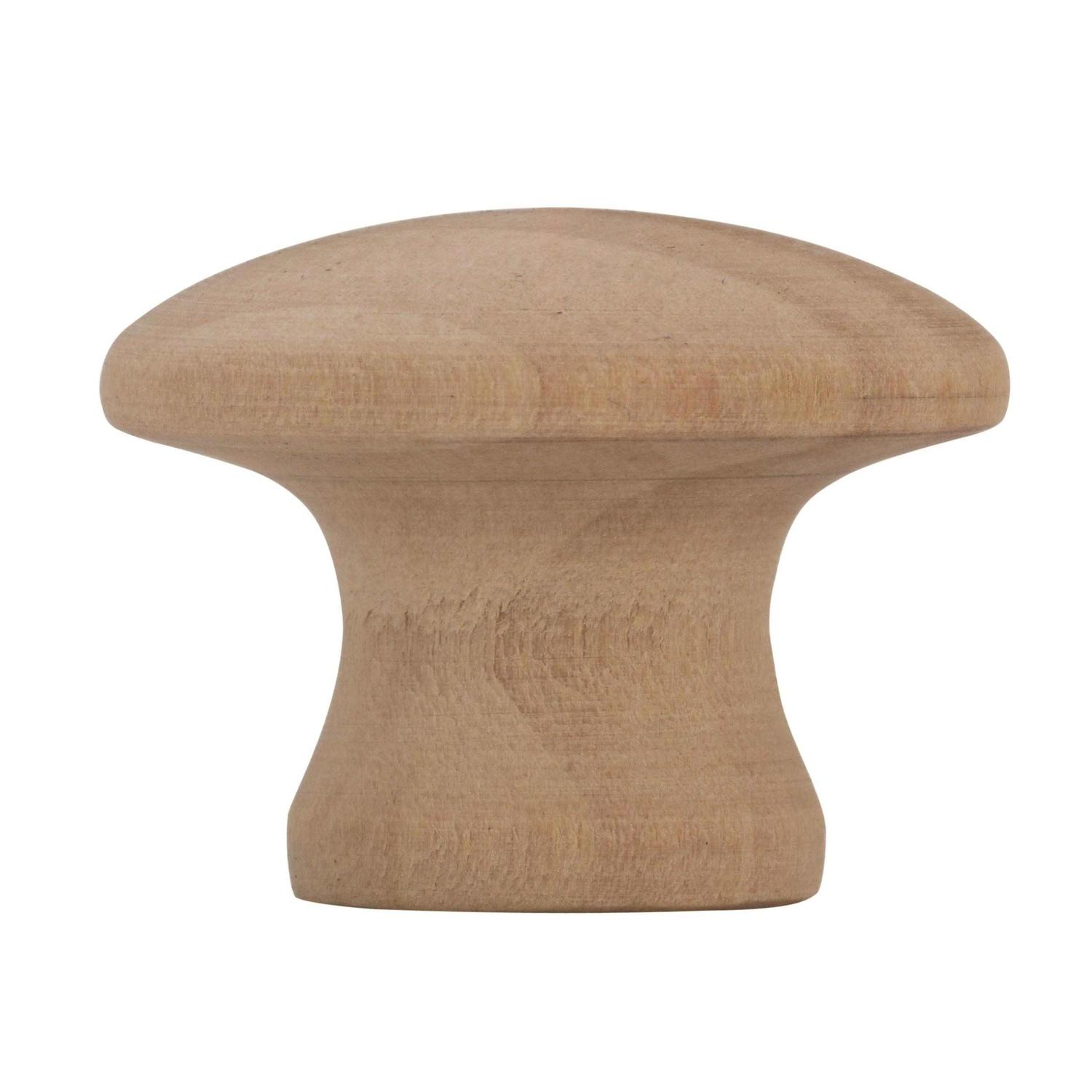 Amerock Allison Round Cabinet Knob 1-1/4 in. D 15/16 in. Unfinished 2 pk