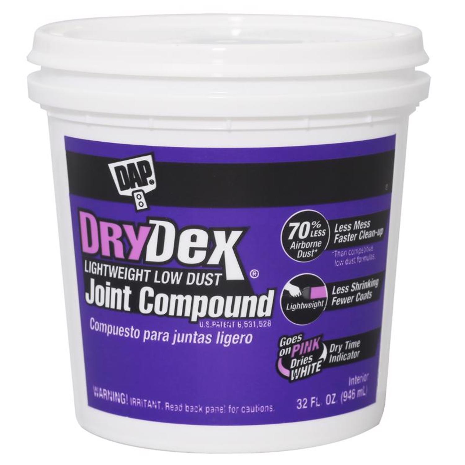 DAP DryDex Pink All Purpose Dust Control Joint Compound 32 oz