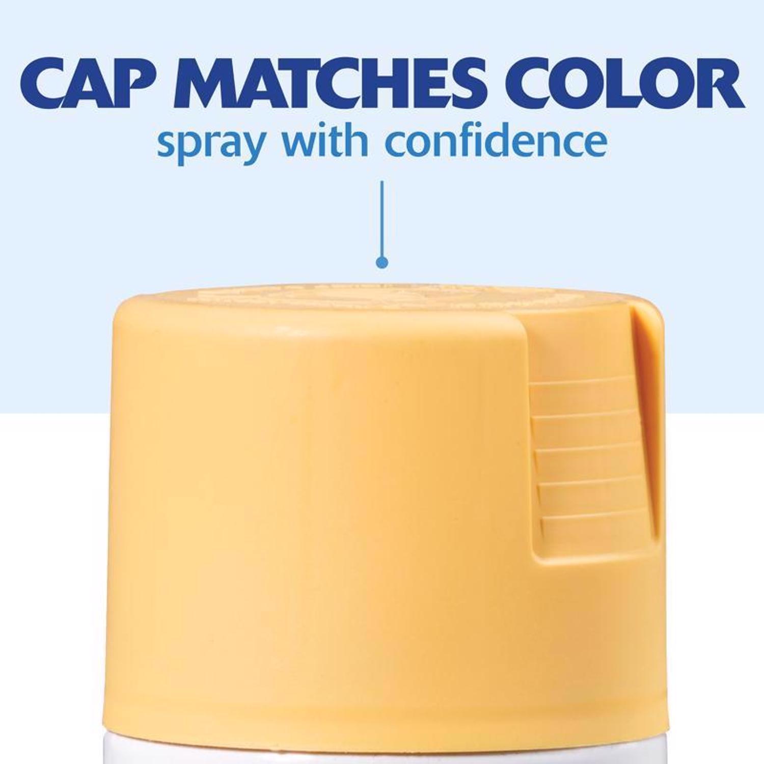 Rust-Oleum Painter's Touch 2X Ultra Cover Satin Summer Squash Paint+Primer Spray Paint 12 oz