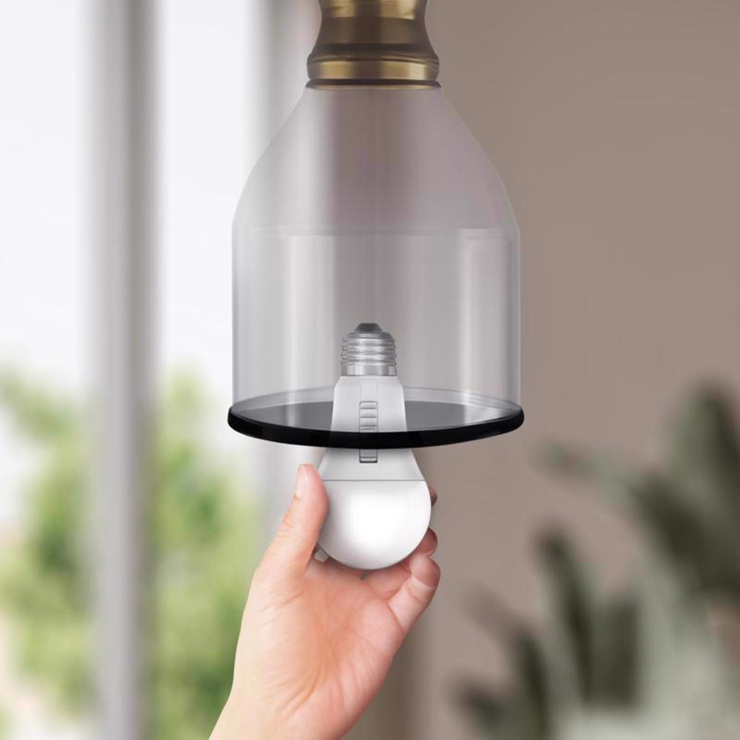 Feit A19 E26 (Medium) LED Bulb Adjustable White 40 Watt Equivalence 2 pk