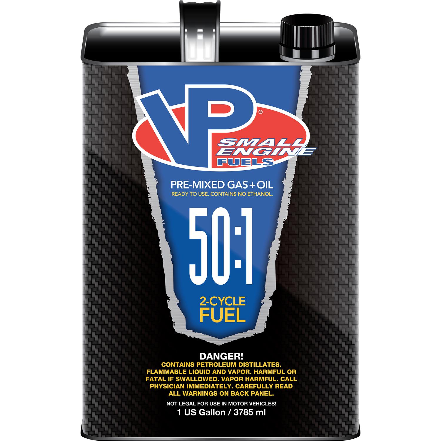 VP Racing Fuels Small Engine Ethanol-Free 2-Cycle 50:1 Pre-Mixed Fuel 1 gal