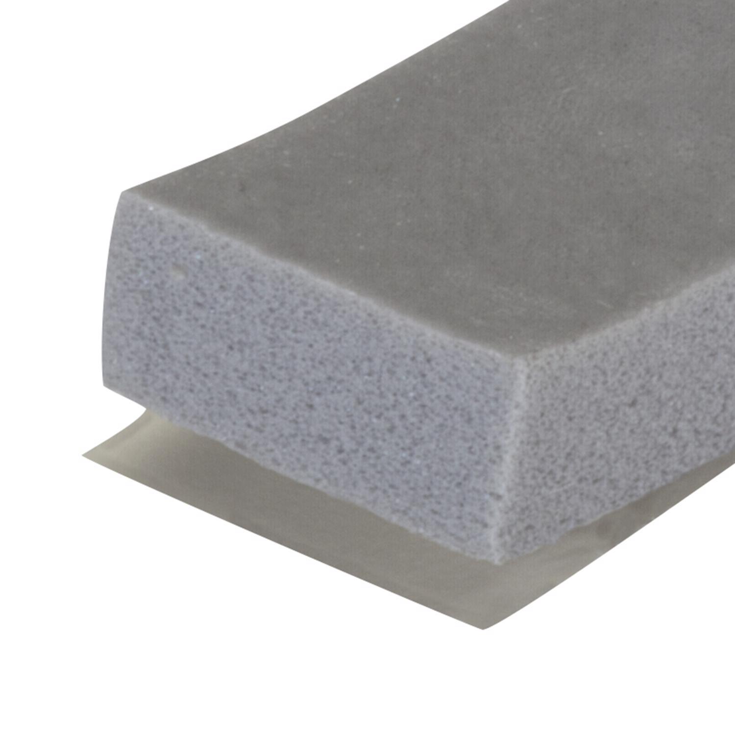 M-D Building Products Gray PVC Weather Stripping Tape For Doors and Windows 204 in. L X 0.25 in.
