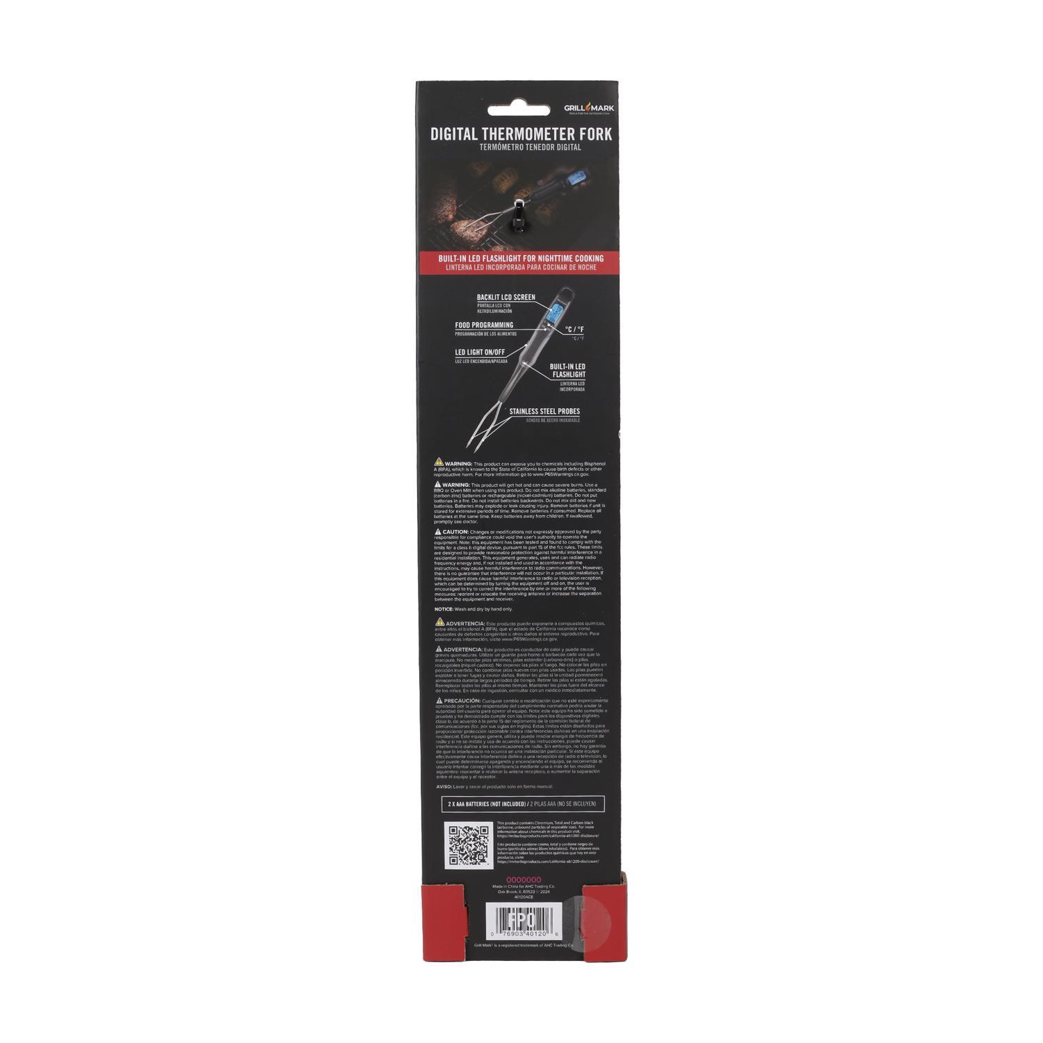 Grill Mark Plastic Meat Temperature Magnet 1 pk