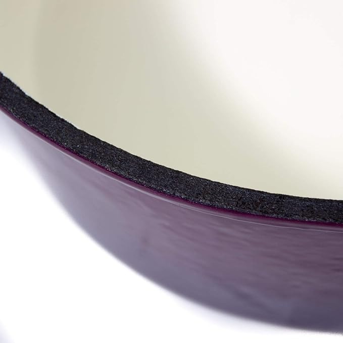 Cajun Classic 16 Qt Purple & Gold Enameled Cast Iron Dutch Oven