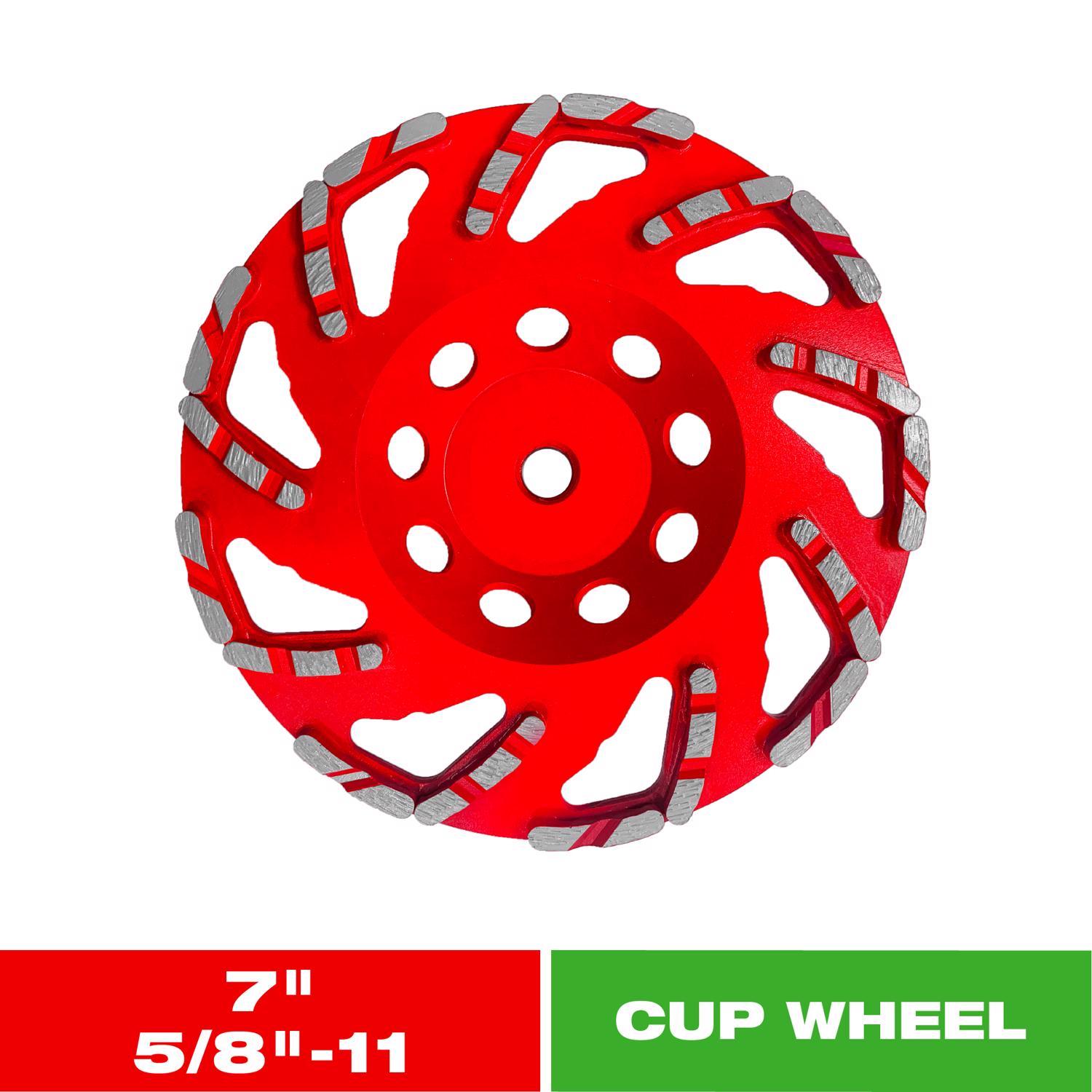 Diablo 7 in. D X 5/8-11 in. Masonry Cup Wheel 1 pk
