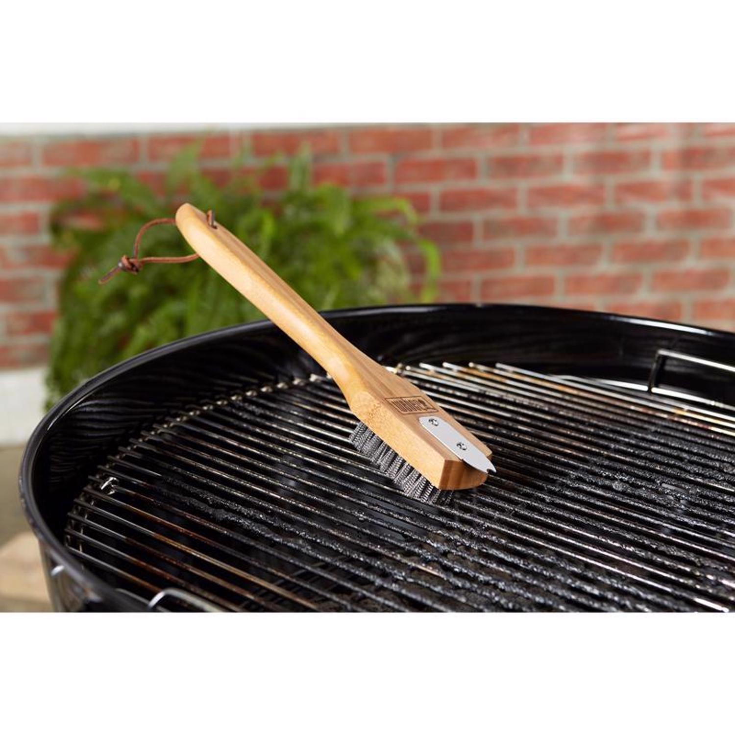Weber Grill Brush 18 in. H X 1.5 in. L X 2.4 in. W 1 pk
