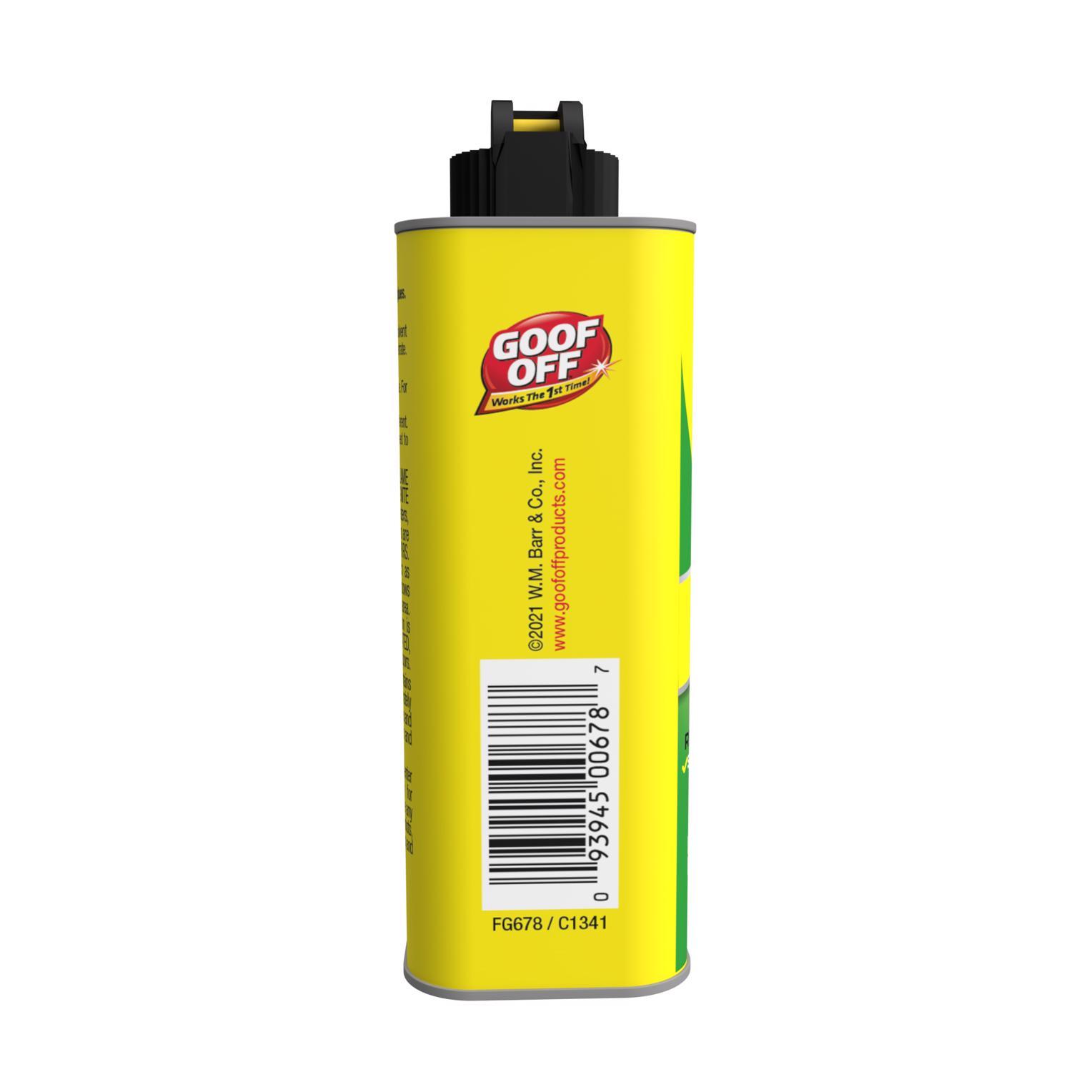 Goof Off Liquid Adhesive Remover 4 oz