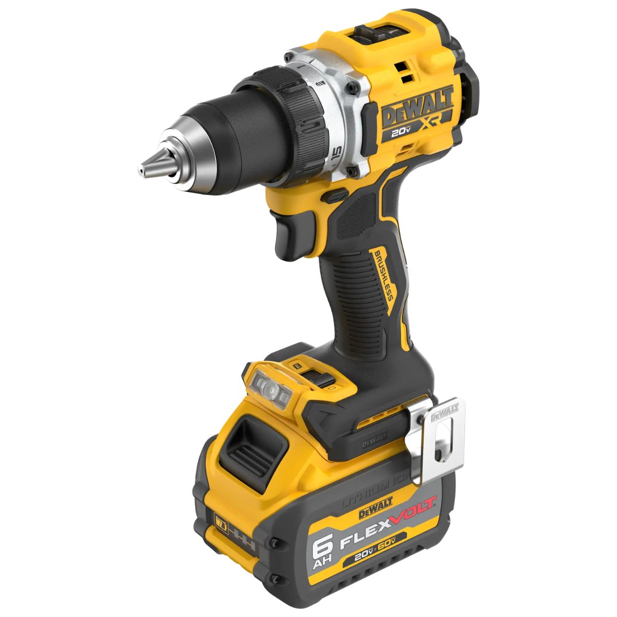 Dewalt 20V MAX XR 1/2-in. Drill/driver Kit With 6ah Flexvolt Battery