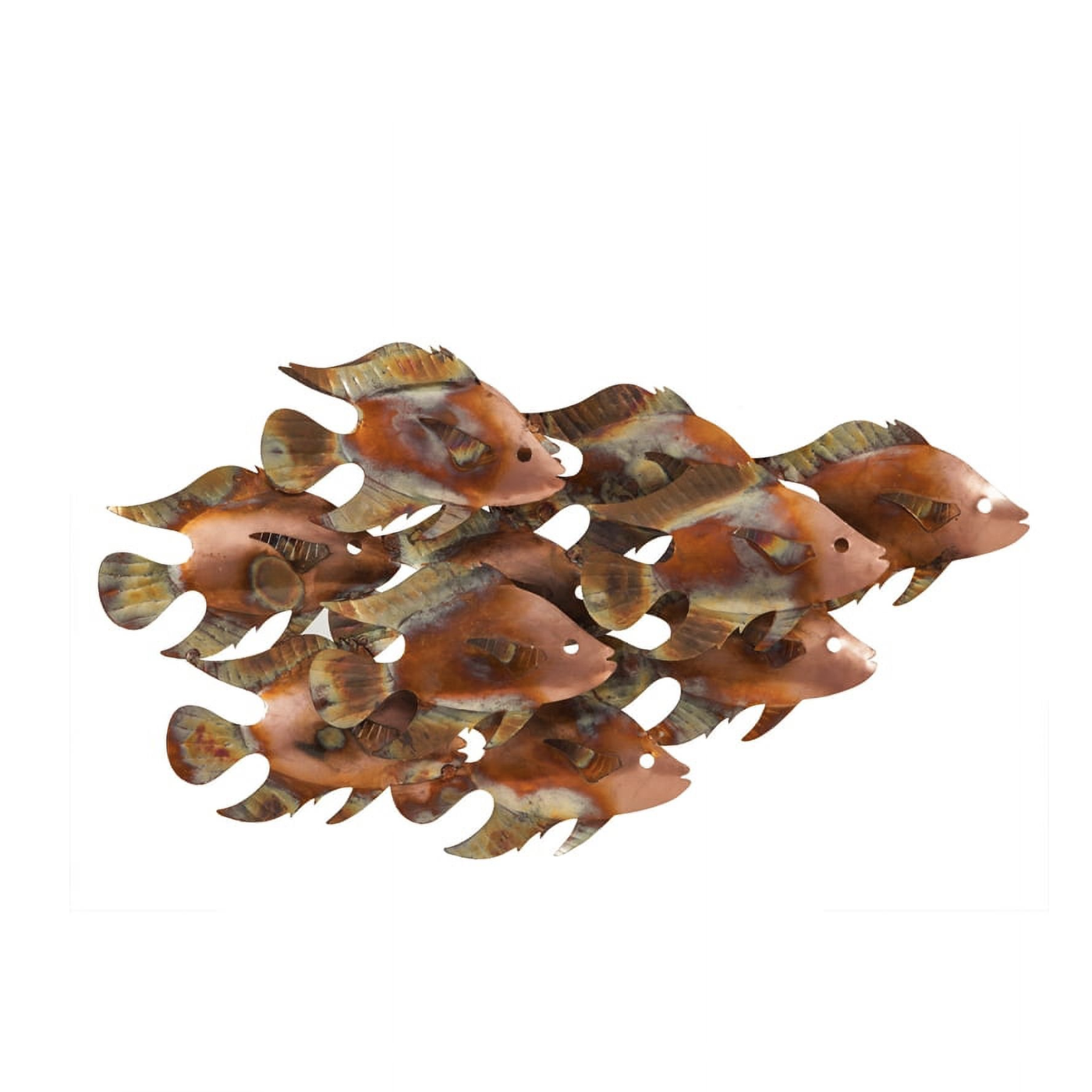 Evergreen Metal Fish Indoor/Outdoor Wall Art
